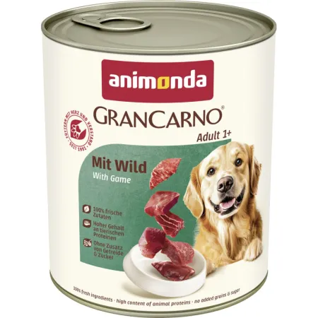 ANIMONDA GranCarno Adult z dziczyzną 800g